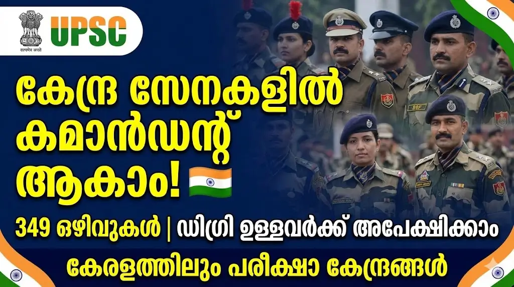UPSC CAPF Assistant Commandant Recruitment 2026 Official Notification
