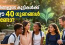 കുട്ടികളുടെ വിജയത്തിന് ഈ കാര്യങ്ങൾ ശ്രദ്ധിക്കാം! അറിഞ്ഞിരിക്കേണ്ട 40 Developmental Assets 40 Developmental Assets for Youth Development and Success