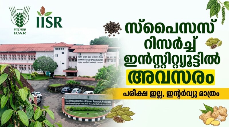 ICAR IISR Recruitment 2026