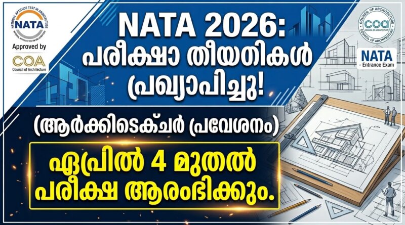 NATA 2026 Exam Dates and Eligibility Criteria official notice from Council of Architecture