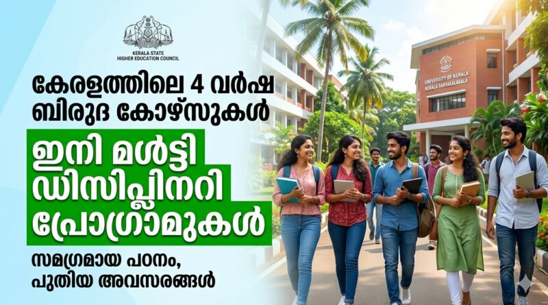 Multi Disciplinary 4 Year Degree Programmes