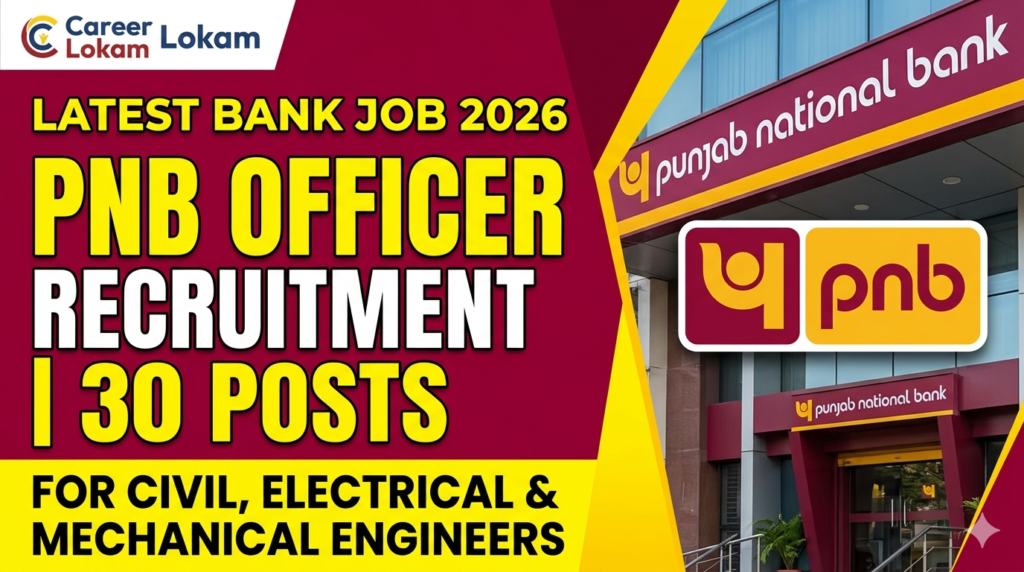 PNB Officer Recruitment 2026