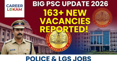 Focus Keyword: Kerala Police Constable Vacancy 2026