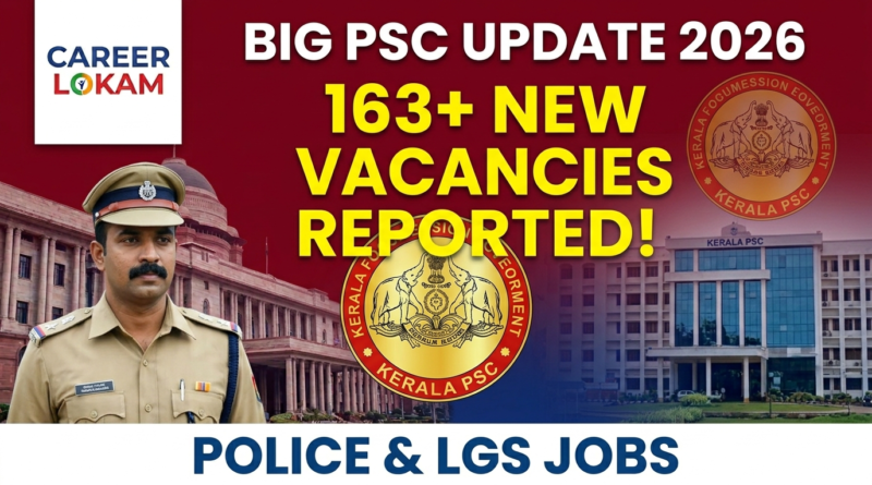 Focus Keyword: Kerala Police Constable Vacancy 2026