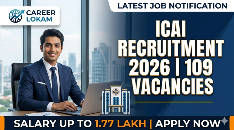 ICAI Recruitment 2026
