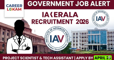 IAV Kerala Recruitment 2026