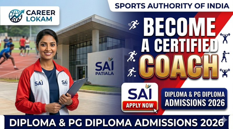 SAI Sports Coaching Admission 2026