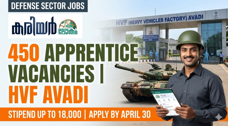 Heavy Vehicles Factory Apprentice Recruitment 2026