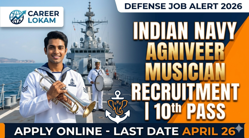 Indian Navy Agniveer Musician Recruitment 2026