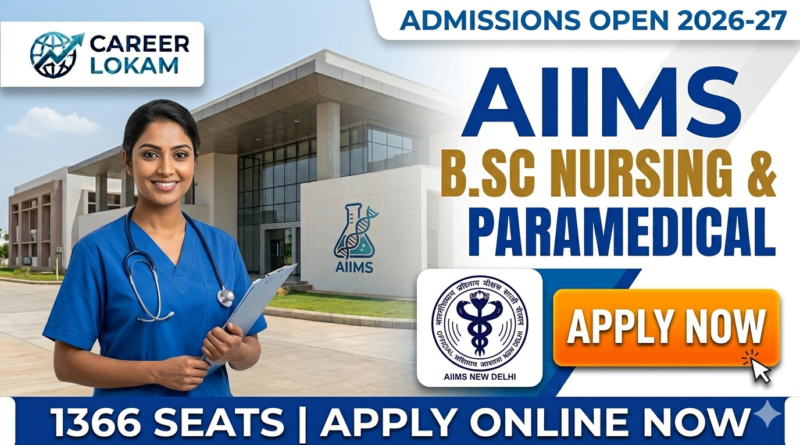 AIIMS Nursing Admission 2026