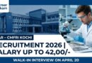 CMFRI Recruitment 2026