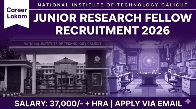 NIT Calicut JRF Recruitment 2026