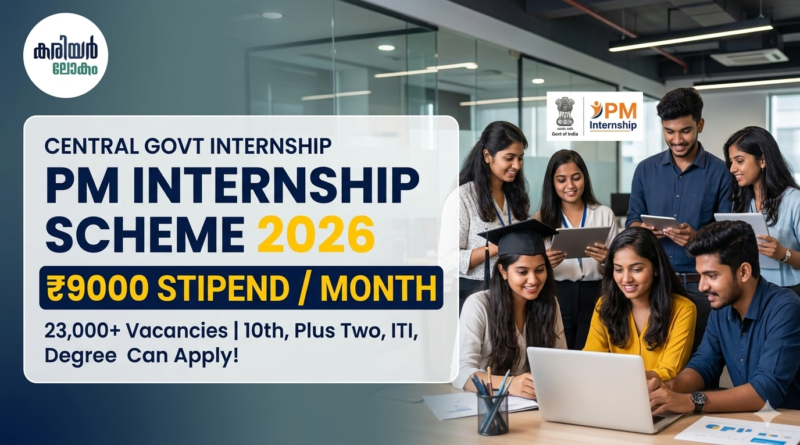 PM Internship Scheme 2026