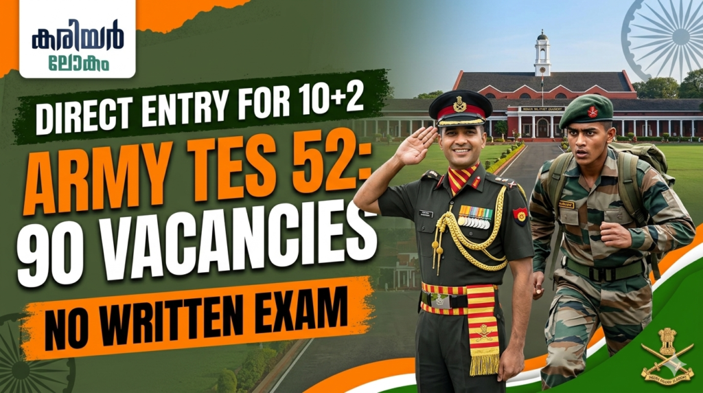 Indian Army TES 52 Recruitment 2026