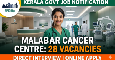 Malabar Cancer Centre Recruitment 2026