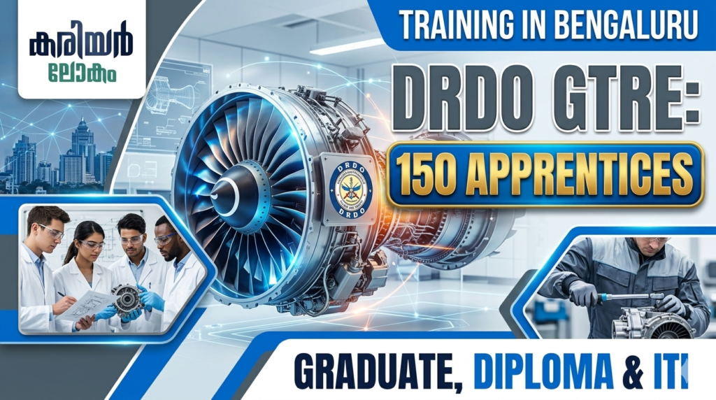 DRDO GTRE Apprentice Recruitment 2026