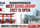 Japan MEXT Scholarship 2027
