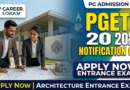 PGETA 2026 Notification
