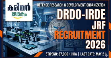 DRDO IRDE JRF Recruitment 2026