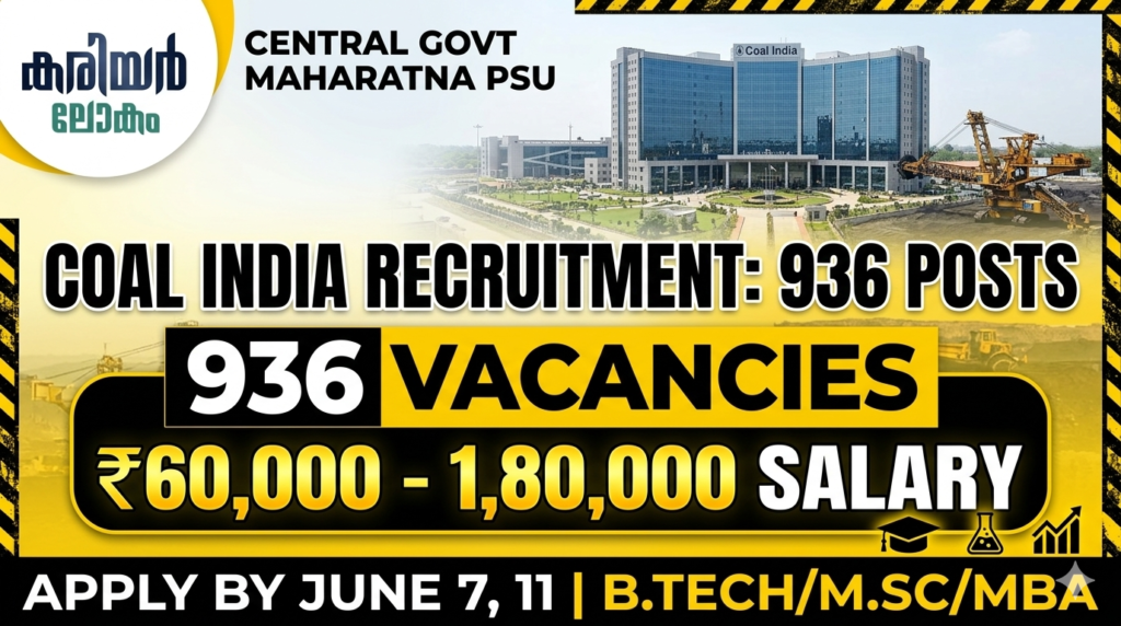 Coal India Management Trainee Recruitment 2026