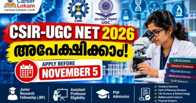 CSIR UGC NET December 2026 CSIR UGC NET December 2026 application notification for Junior Research Fellowship, Assistant Professor eligibility and PhD admission.